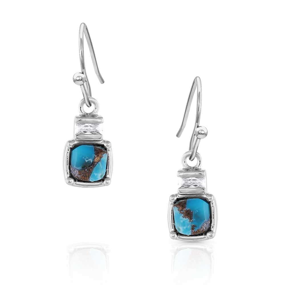 image of Golden Rush Turquoise Earrings