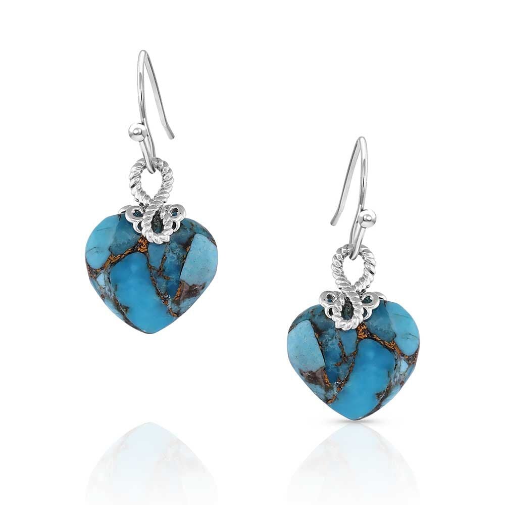 image of Untamable Heart of Stone Earrings