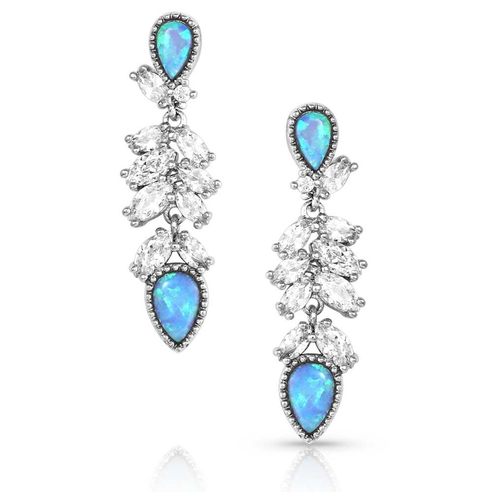 image of Mystic Falls Opal Crystal Earrings