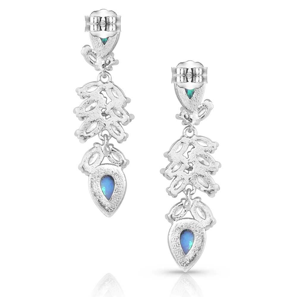 image of Mystic Falls Opal Crystal Earrings