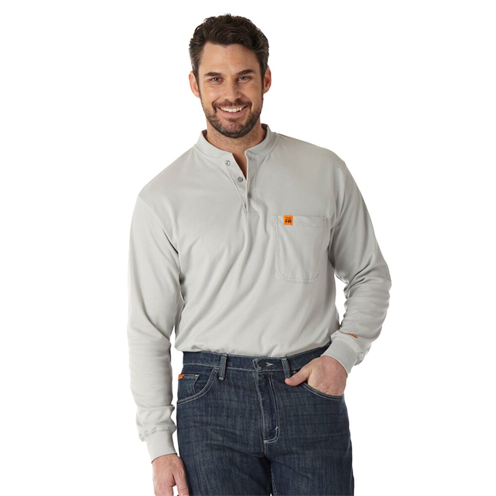 image of FR Riggs Long Sleeve Henley Shirt