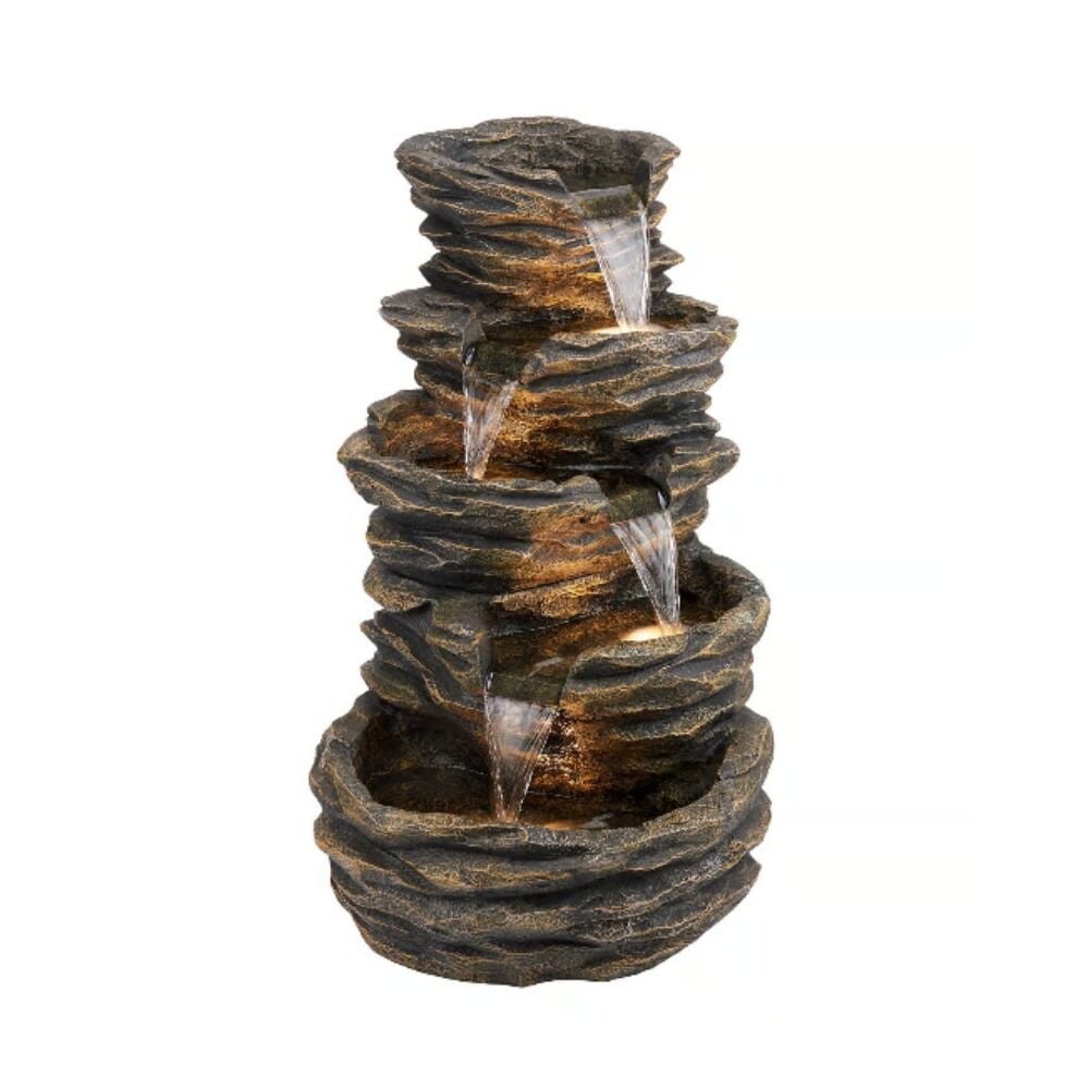 image of Five Tiered Rock Fountain
