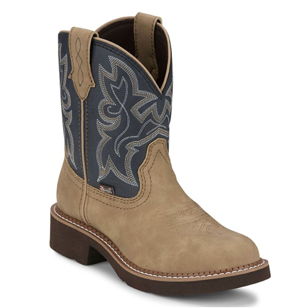 image of Women's Kay Gypsy Round Toe Western Performance Boot- Tan