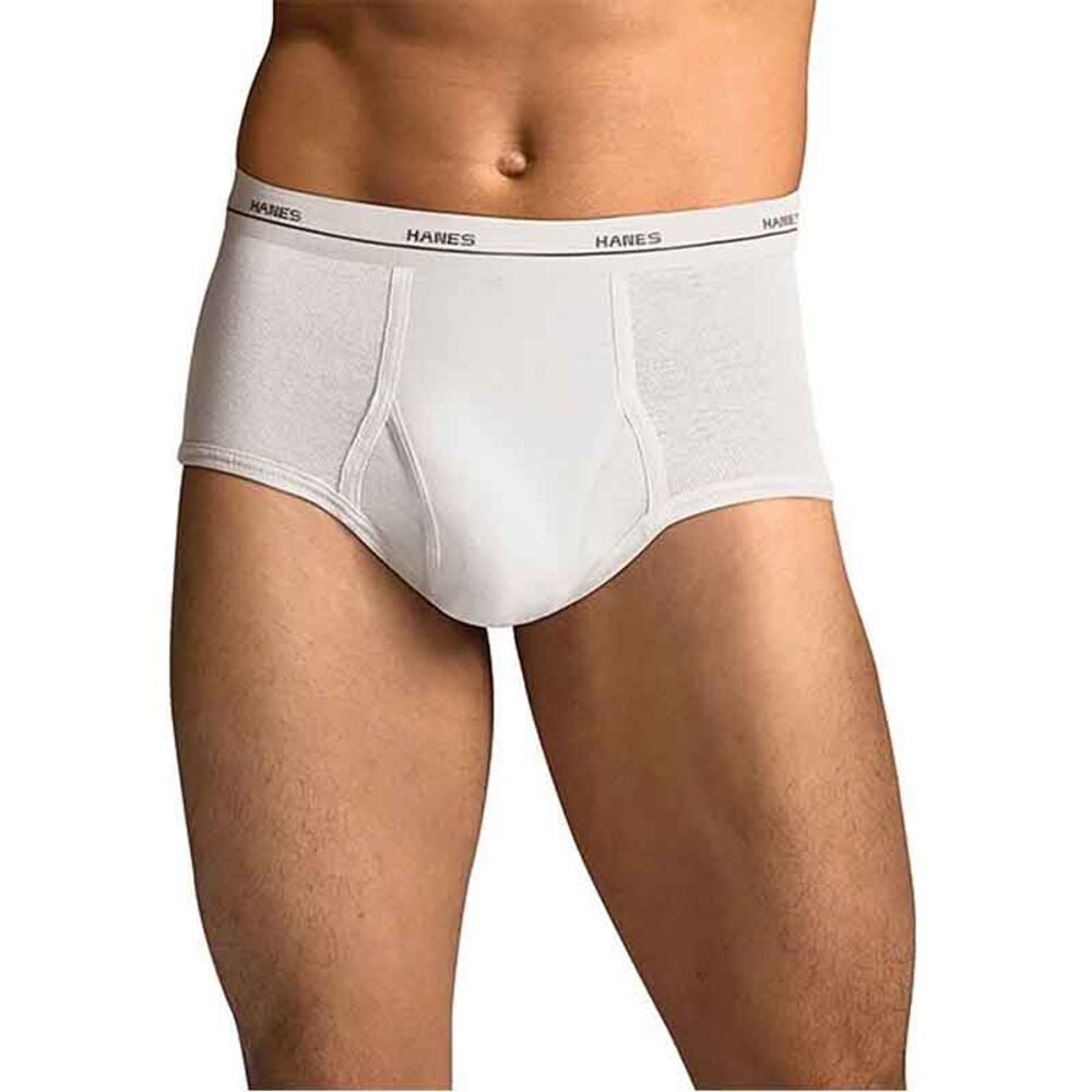 image of Men's FreshIQ ComfortSoft Brief- White, 6 pk