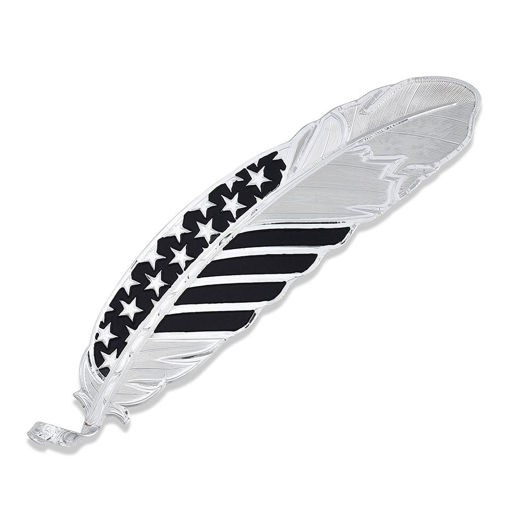 image of A Black Tie Affair Flag Hat Feather