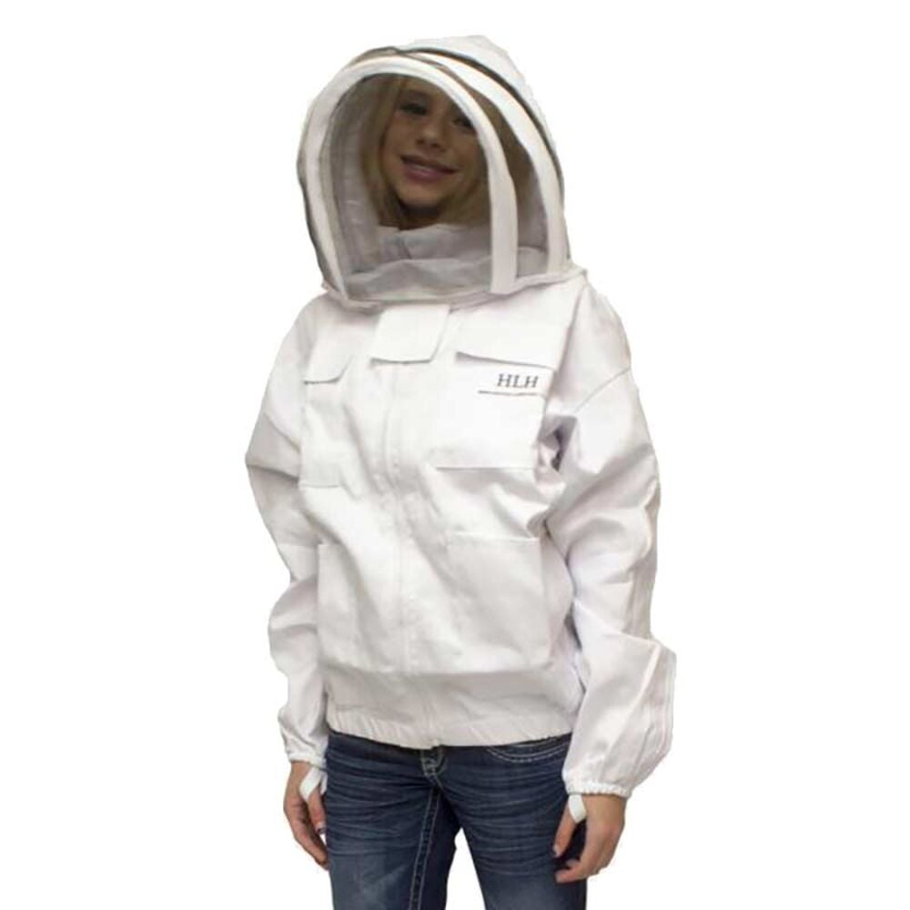image of Beekeeping Jacket with Fencing Veil - M