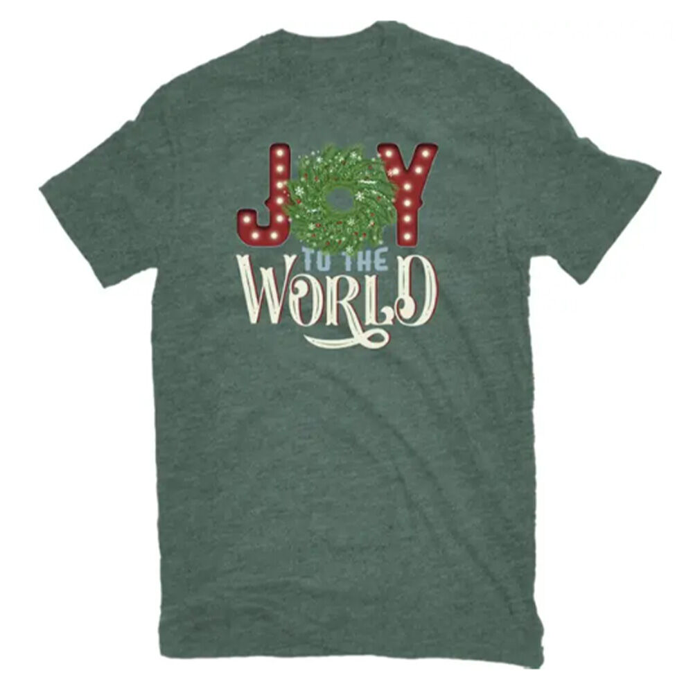 image of Women's Joy To The World Holiday T-Shirt