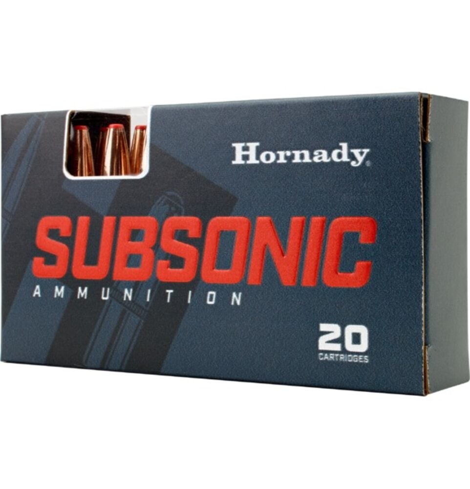 image of Subsonic 300 Blackout 190 Grain Rifle Ammunition, 20 rds