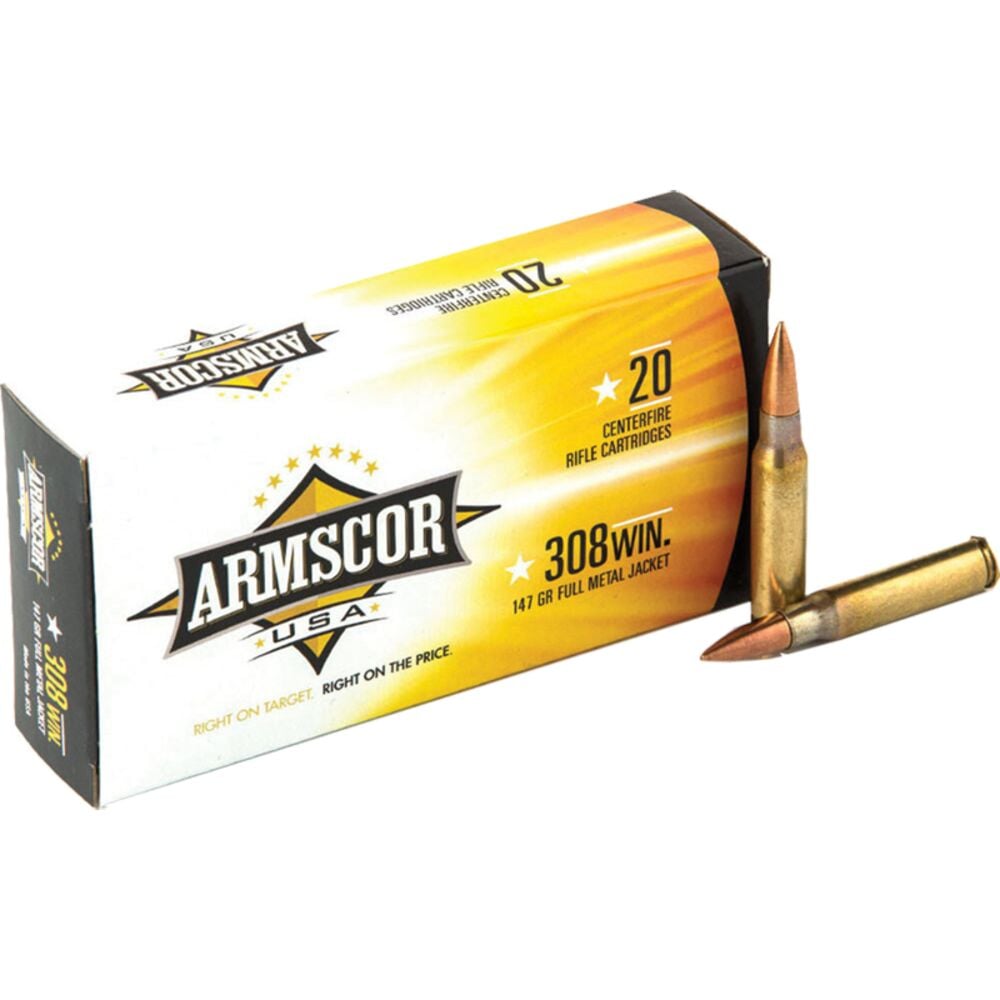 image of .300 AAC Blackout 147 Grain FMJ Rifle Ammunition, 20 rds