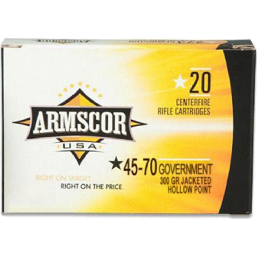 image of 45-70 Government 300 Grain JHP Rifle Ammunition, 20 rds