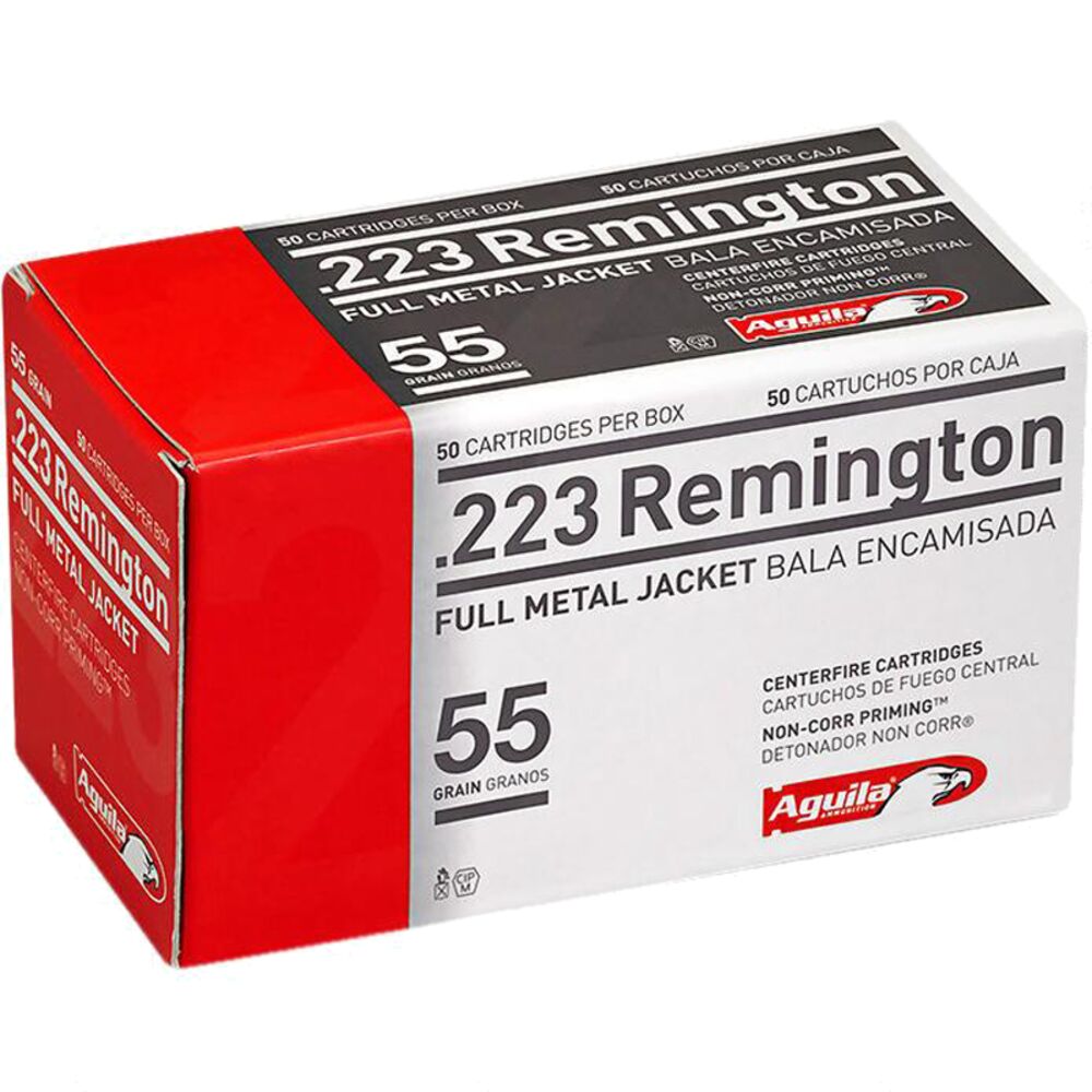 image of .223 55 Grain FMJ Rifle Ammunition, 50 rds