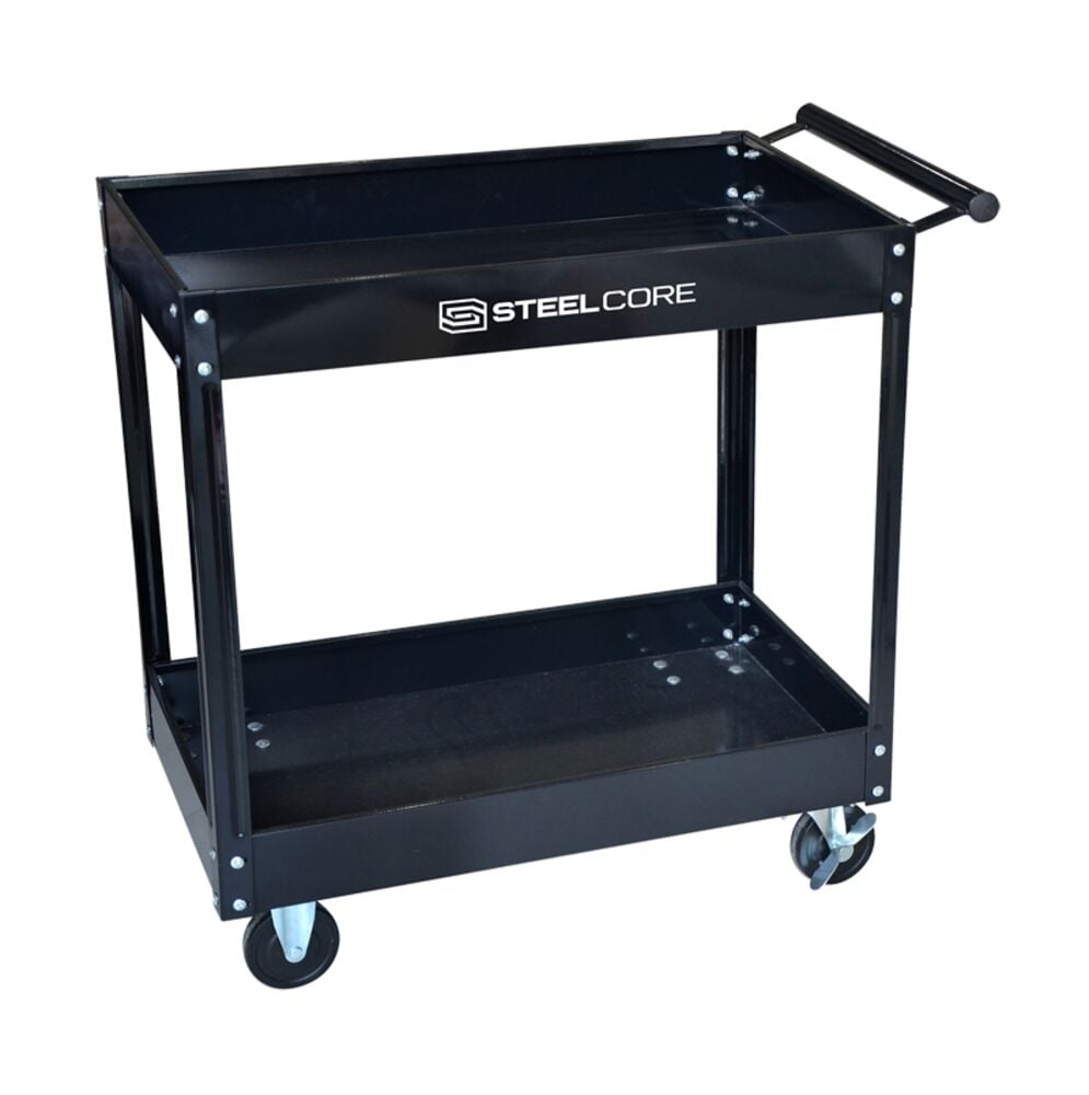 image of 16-in 2-Shelf Steel Service and Tool Utility Cart
