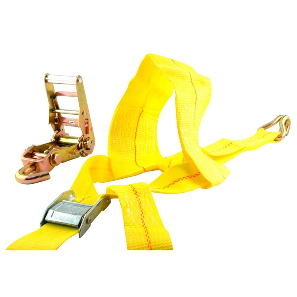 image of Adjustable Tire Strap with Ratchet, 10000-lb