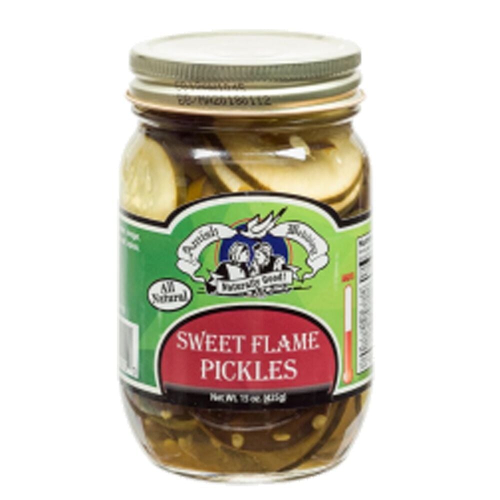 image of Sweet Flame Pickles, 15 oz