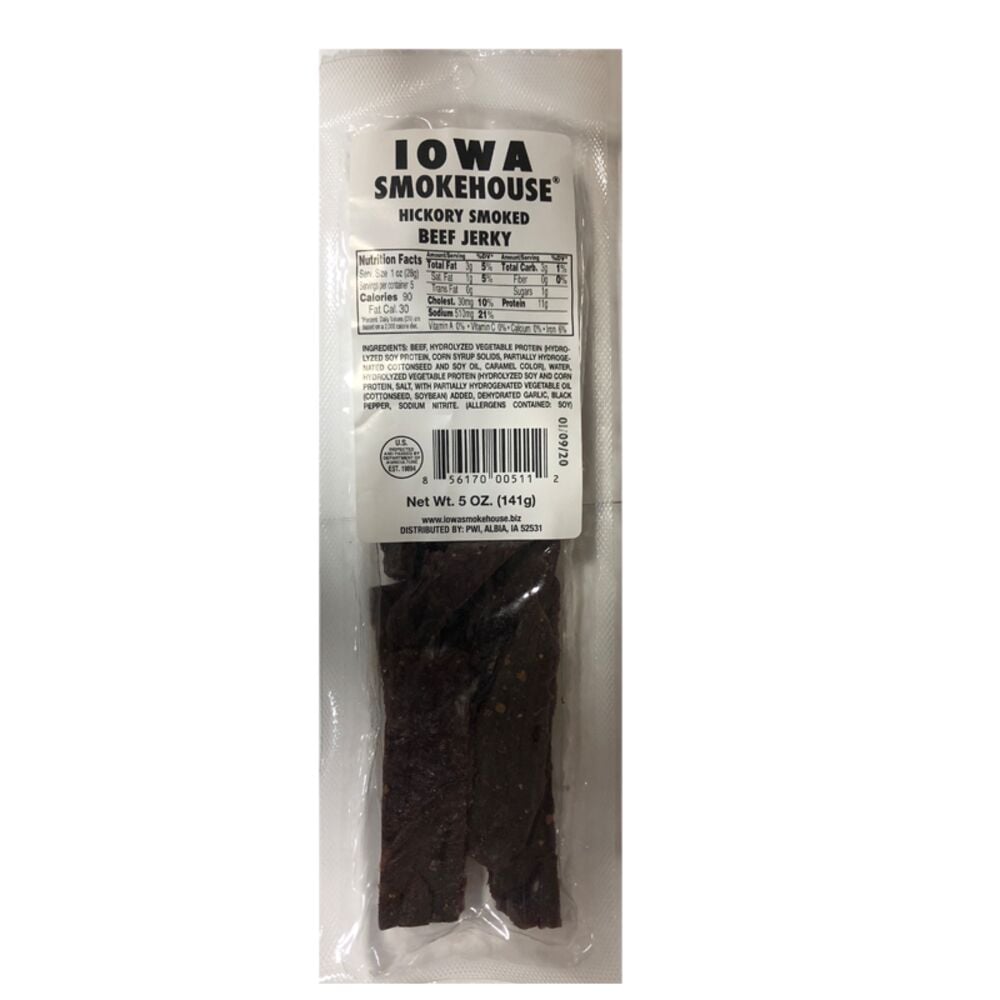 image of Hickory Smoked Beef Jerky, 5 oz