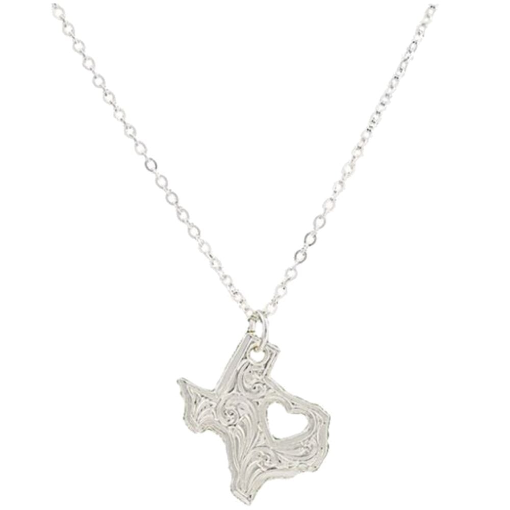 image of I Heart Texas Necklace