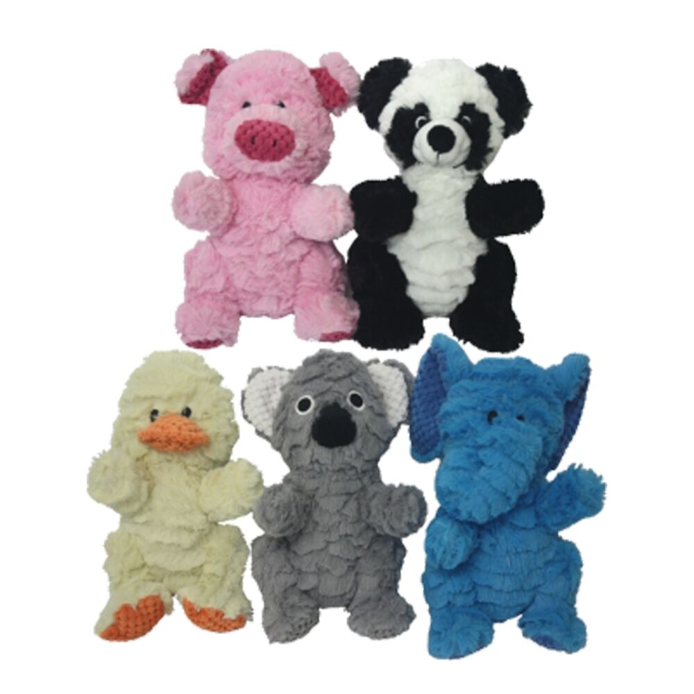 image of Wrinkleez Plush Dog Toy, Animal May Vary