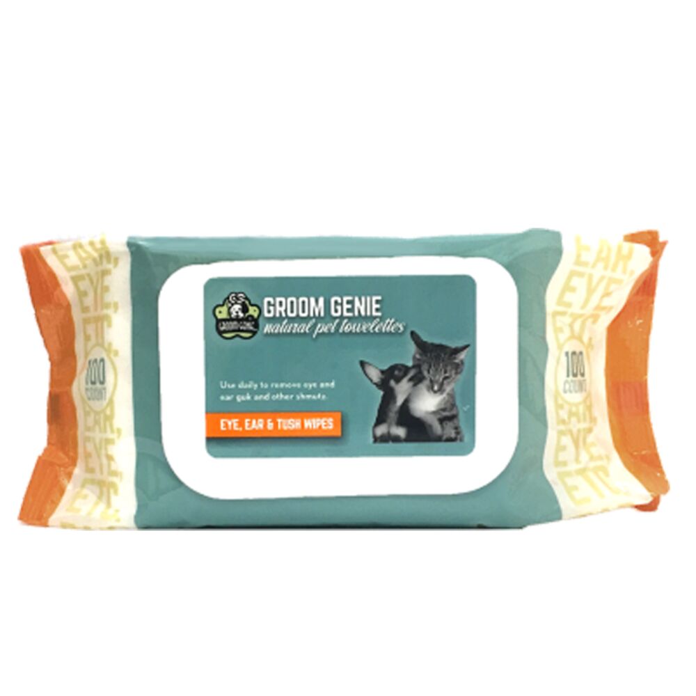 image of Groom Genie Sensitive Wipes, 100 pack