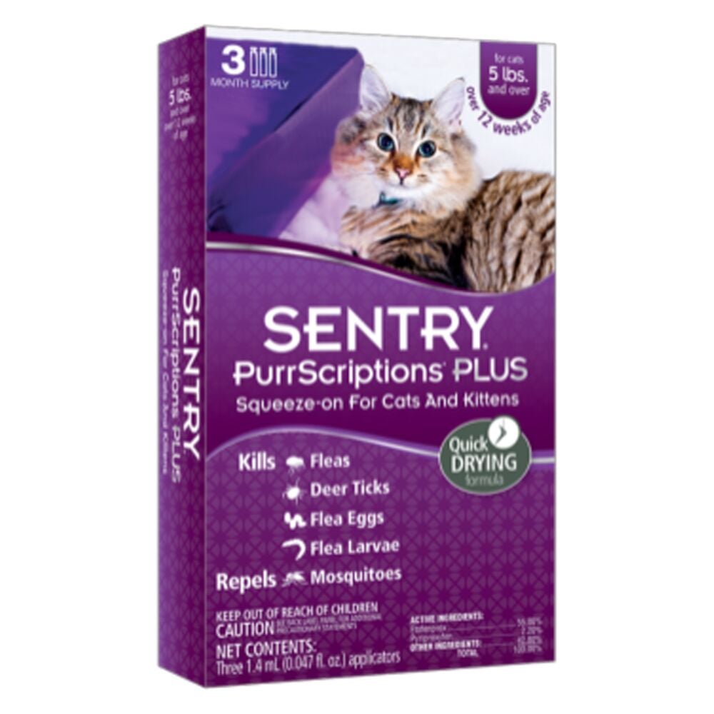 image of PurrScriptions Plus Squeeze On For Cats and Kittens Over 5 lbs