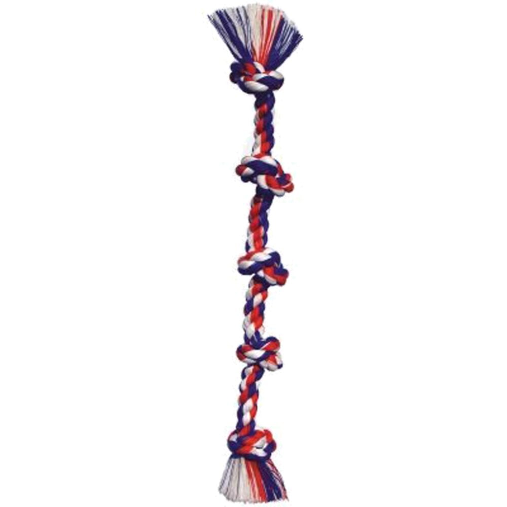 image of 5 Knot Tug Dog Toy, 36-inch, Color May Vary