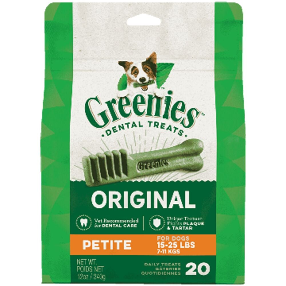 image of Original Petite Dog Dental Treats, 12 oz