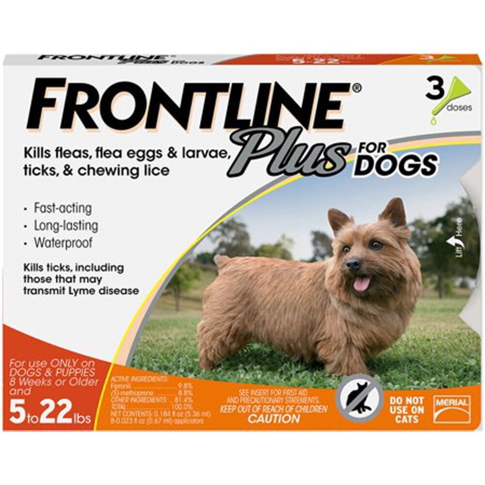 image of Flea and Tick Treatment for Small Dogs, 3 doses