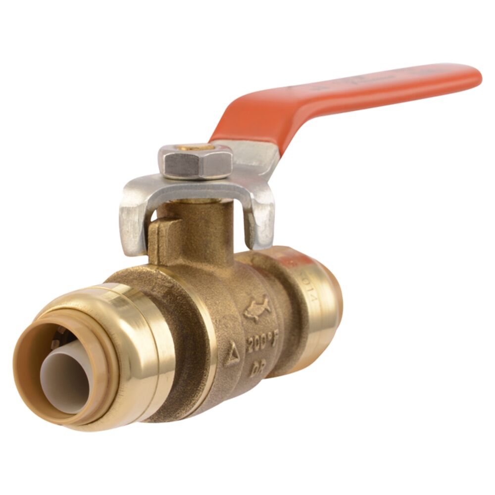 image of Push-Fit Ball Valve, 1/2-in x 1/2-in