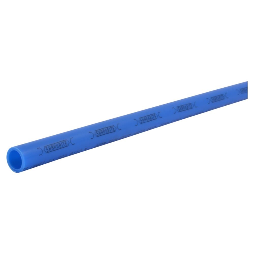 image of Pex Pipe Straight Length, Blue, 1/2-in x 5-ft