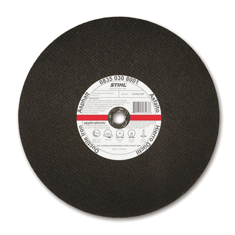 image of Abrasive Wheel for Asphalt and Ductile Iron - 14 in. x 20 mm