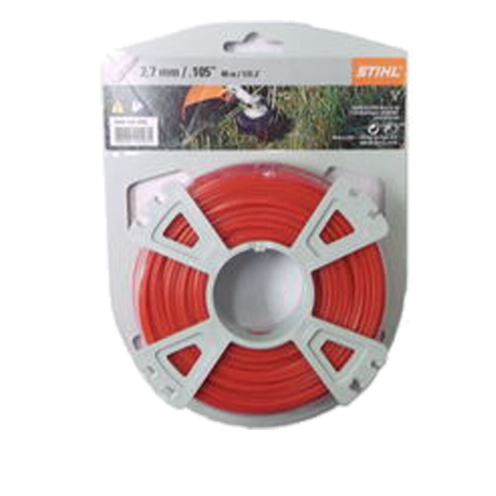 image of .105 Red Pentagon Trimmer Line, 118-ft