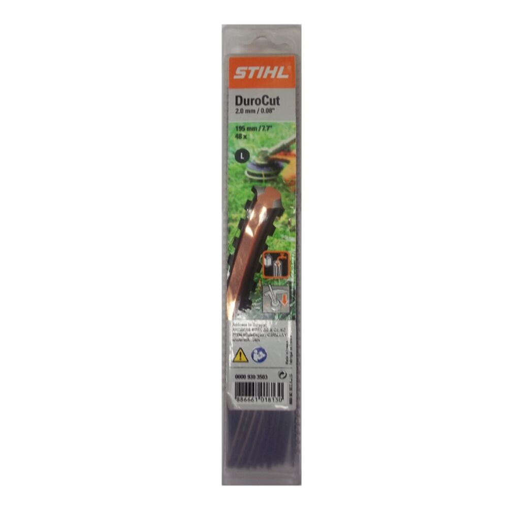 image of .80 DuroCut Precut Trimmer Line, 48 pieces