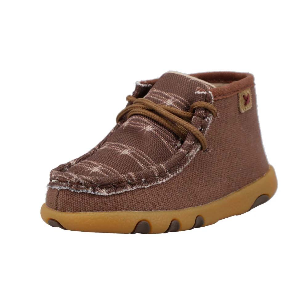 image of Infants' Chukka Driving Moc, Brown/White