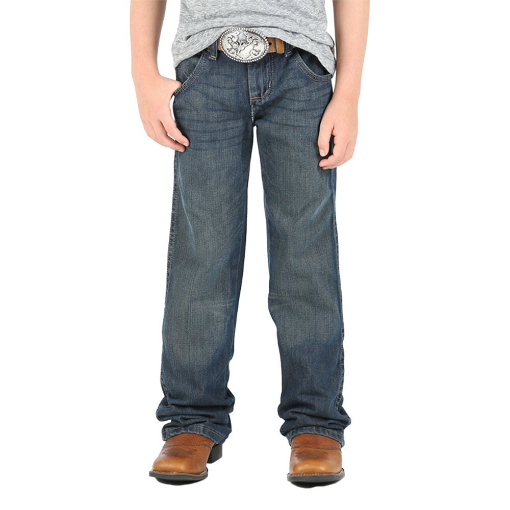 image of Little Boy's Retro Boot Cut Relaxed Fit Jean