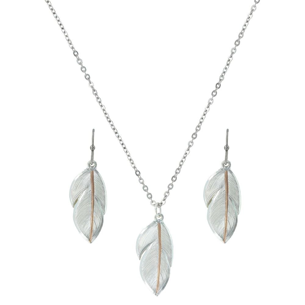 image of Downy Feather Jewelry Set