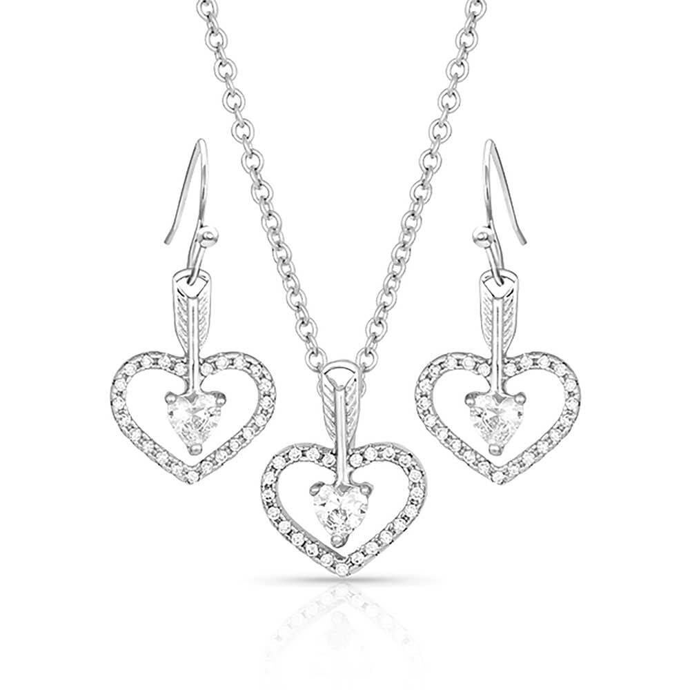 image of Straight to the Heart Arrow Jewelry Set