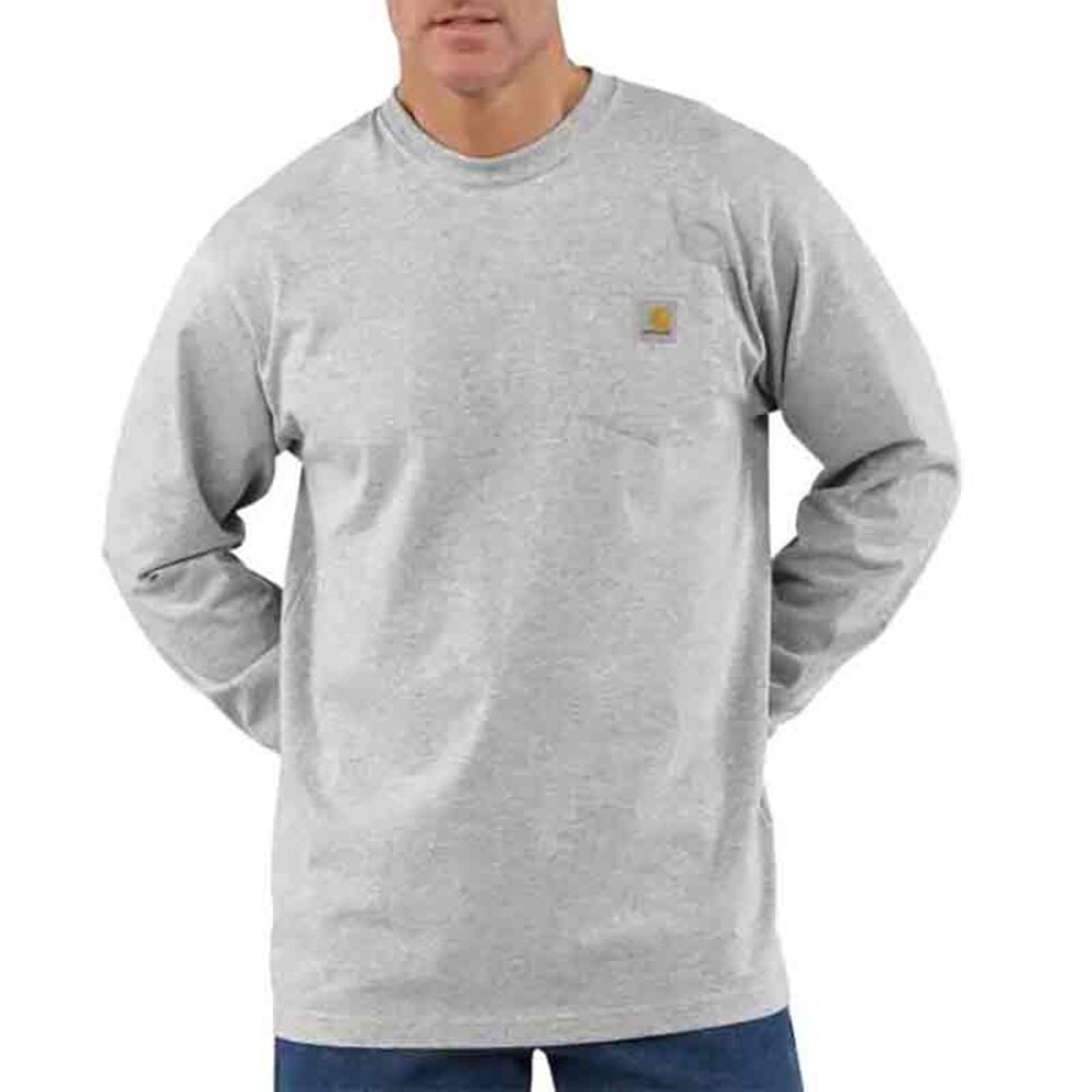 image of Men's Workwear Long Sleeve Pocket Tee