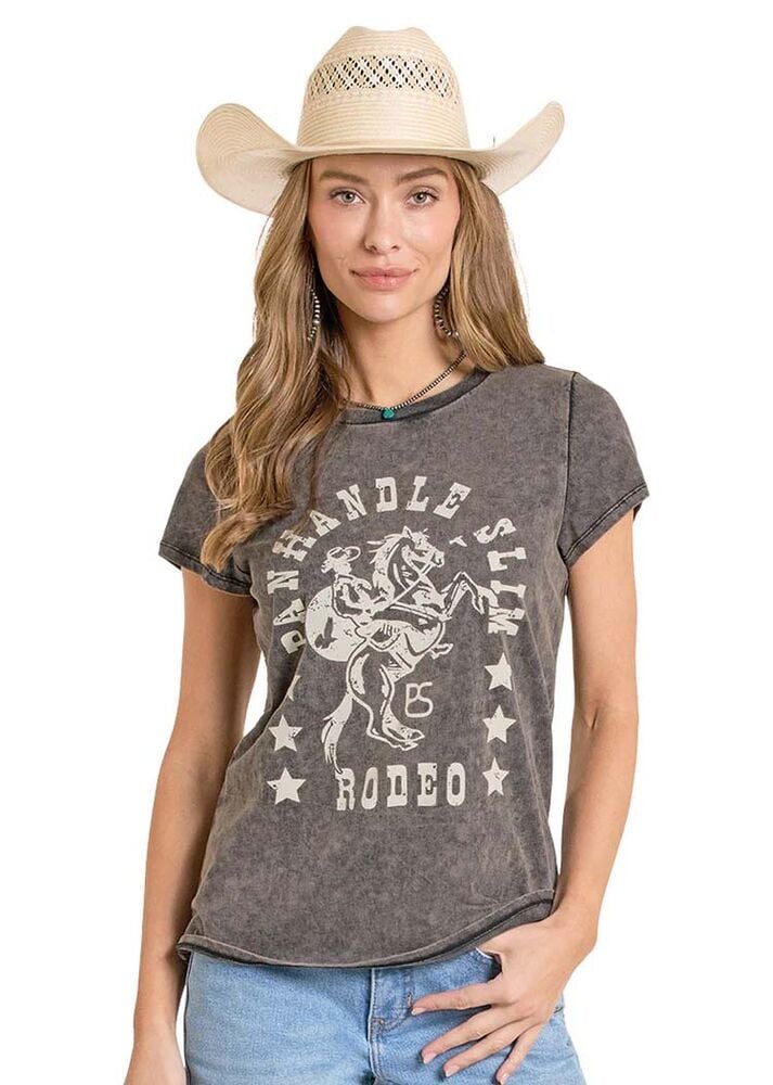 image of Women's Rodeo Graphic Tee, Black