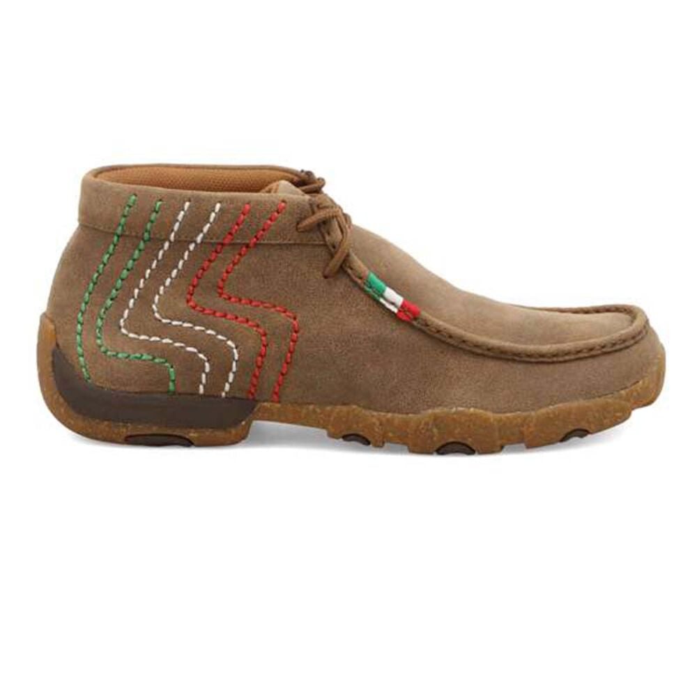 image of Men's Chukka Driving Moc, Mexican Flag
