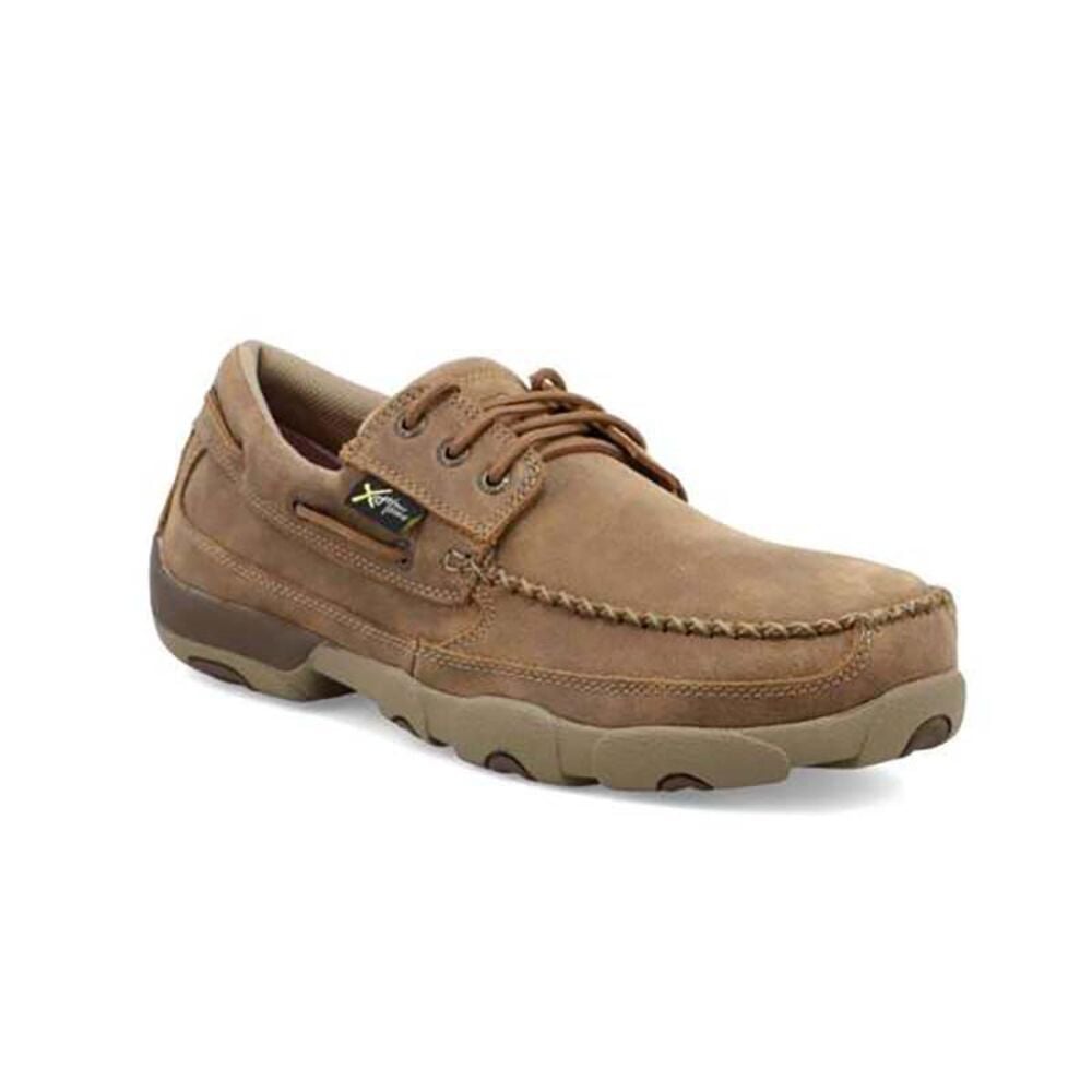 image of Men's Work Boat Shoe Driving Moc