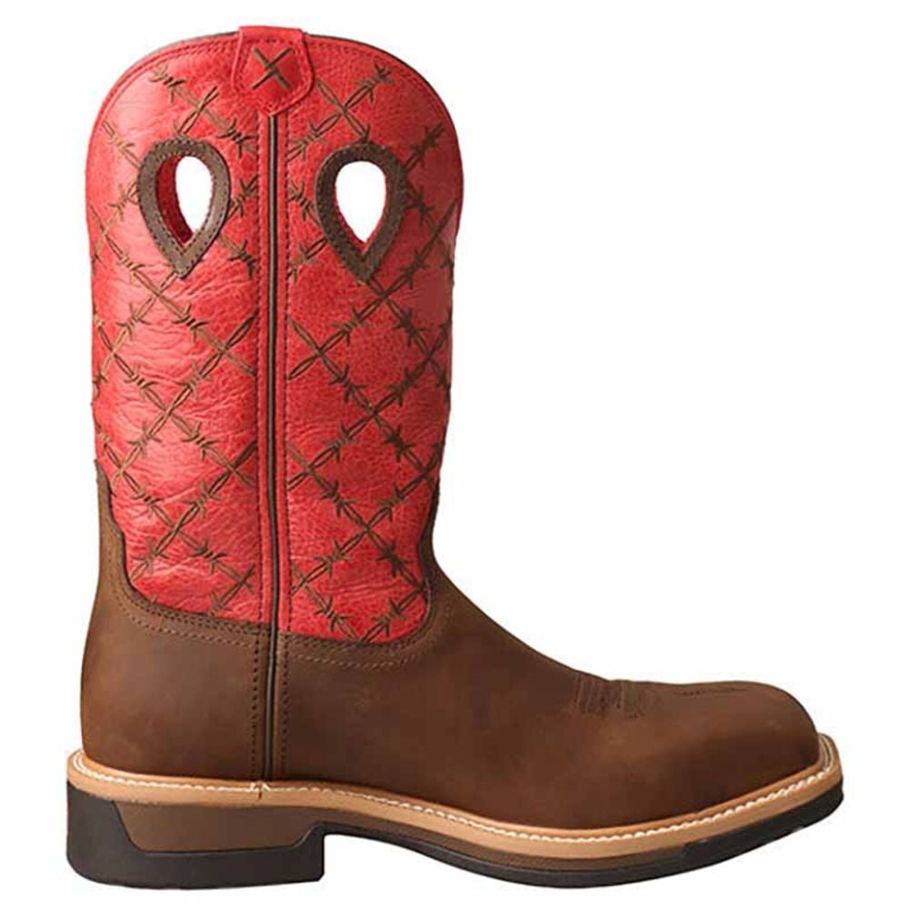 image of Men's 12 in. Western Square Toe Work Boot