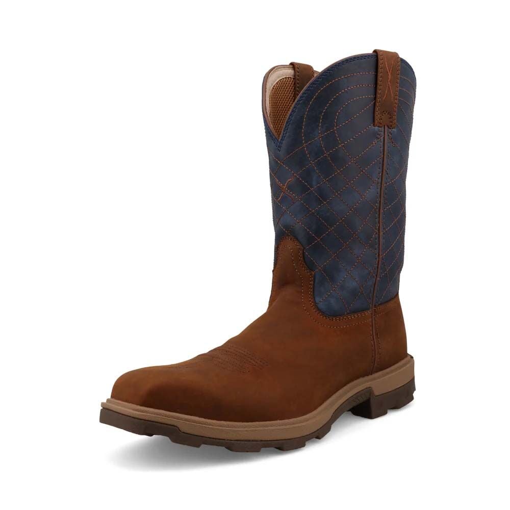image of Men's 11" UltraLite X™ Work Boot, Mocha/Denim