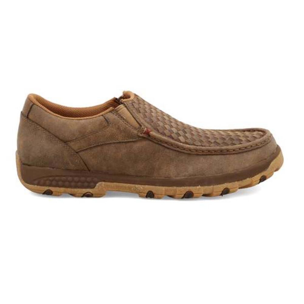 image of Men's Slip-On Driving Moc, Weave
