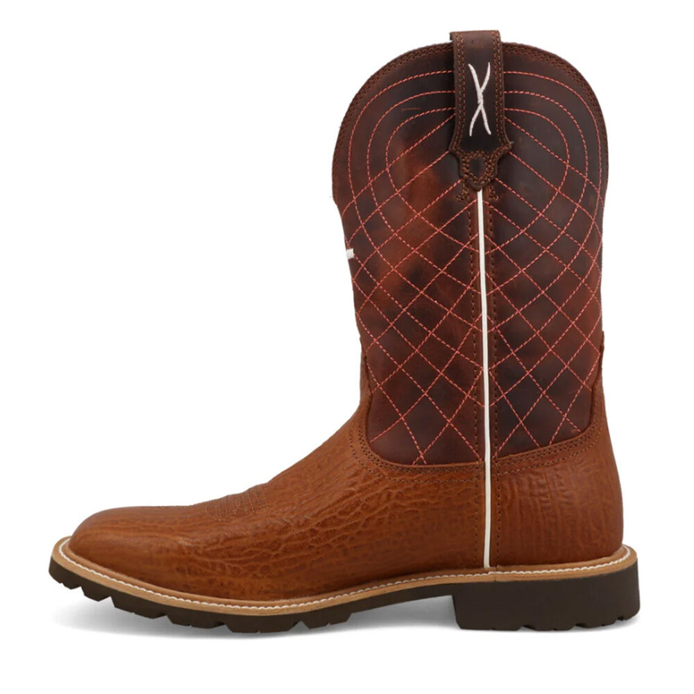image of Men's 11 in Western Boot- Tech X, Umber and Baked Clay