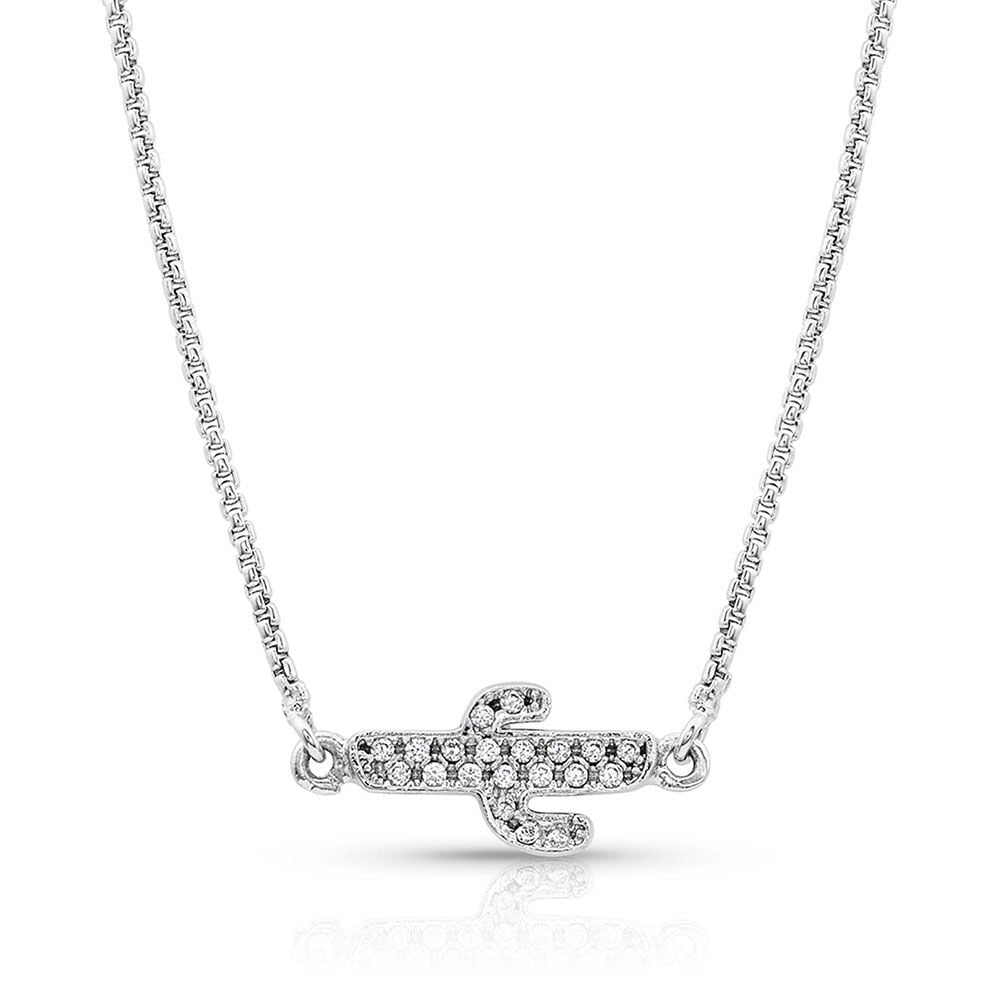 image of Two Sides To Every Cactus Necklace