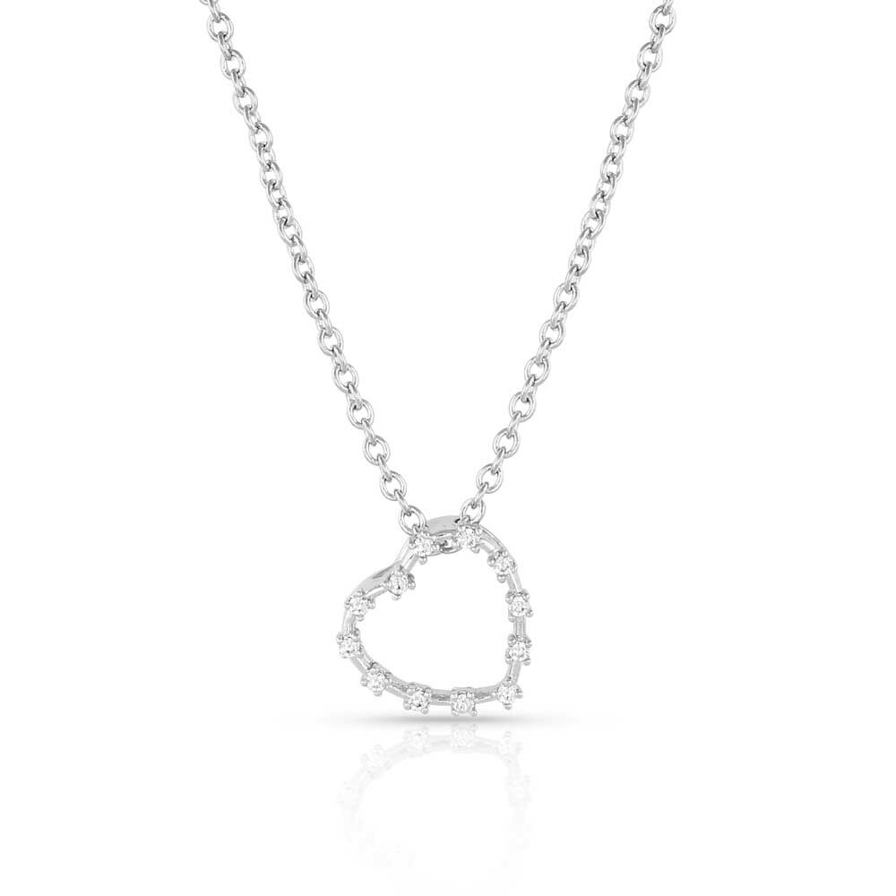 image of Hanging On Heartstring Necklace