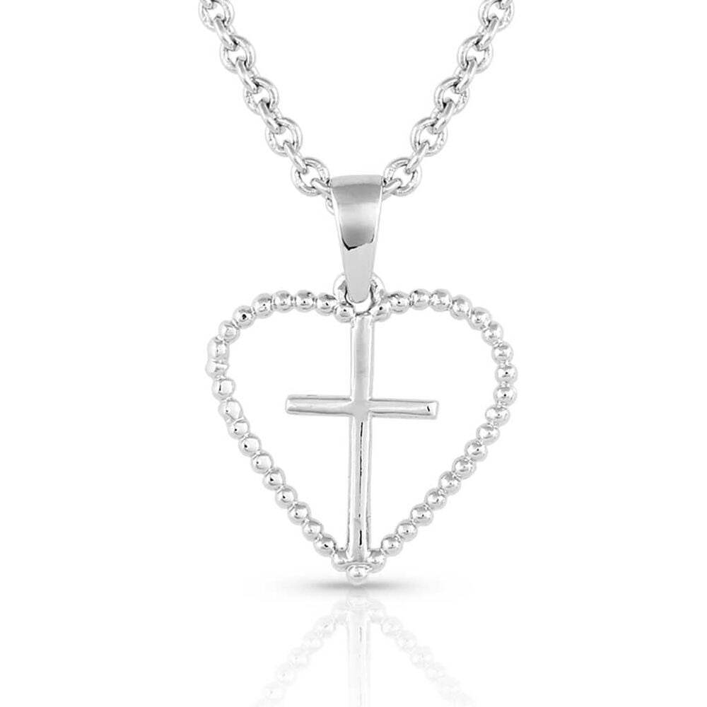 image of Faith Within Heart Necklace