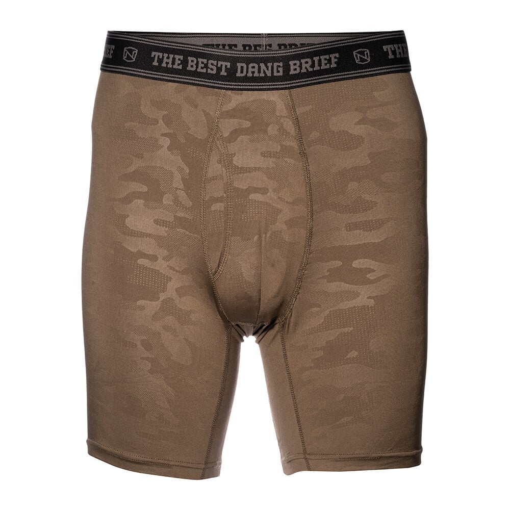 image of Men's 8 in The Best Dang Performance Brief, Olive, 2 pk