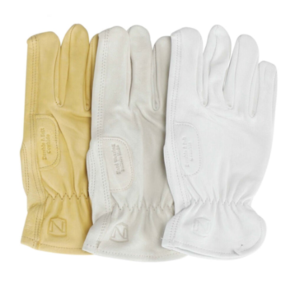 image of Men's Leather Work Gloves, 3 pk