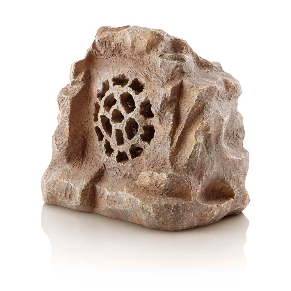 image of Solar Bluetooth Rock Speaker, Brown