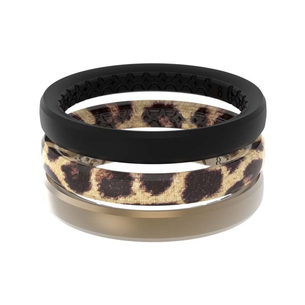 image of Women's Stackable Leopard Ring